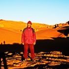 Sonnenaufgang in der Sahara bei Minus 5 Grad...