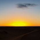 Sonnenaufgang in der Sahara, Marokko