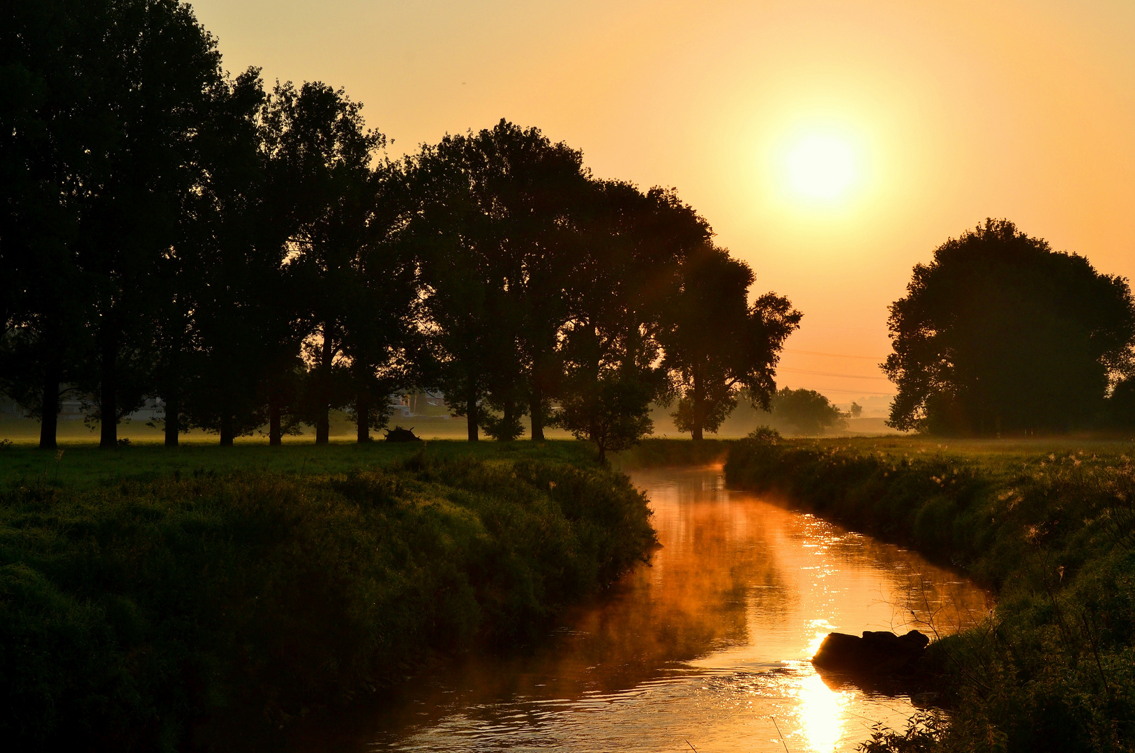 Sonnenaufgang in der Schwalm