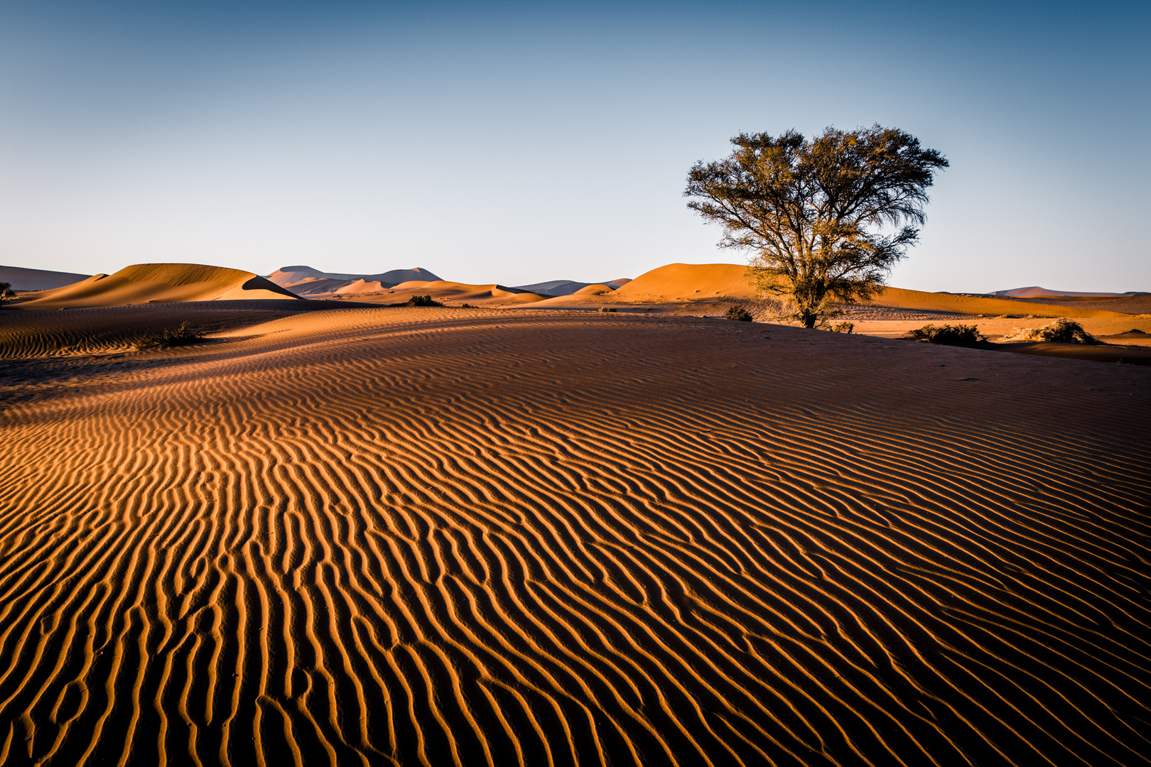 Sonnenaufgang in der Sossusvlei