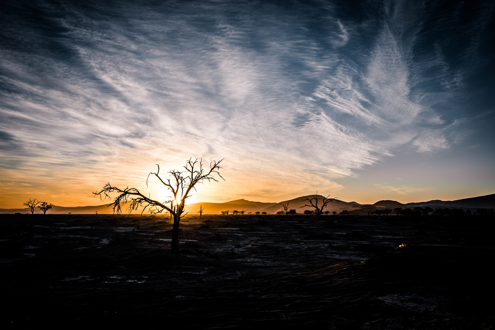 Sonnenaufgang in der Sossusvlei