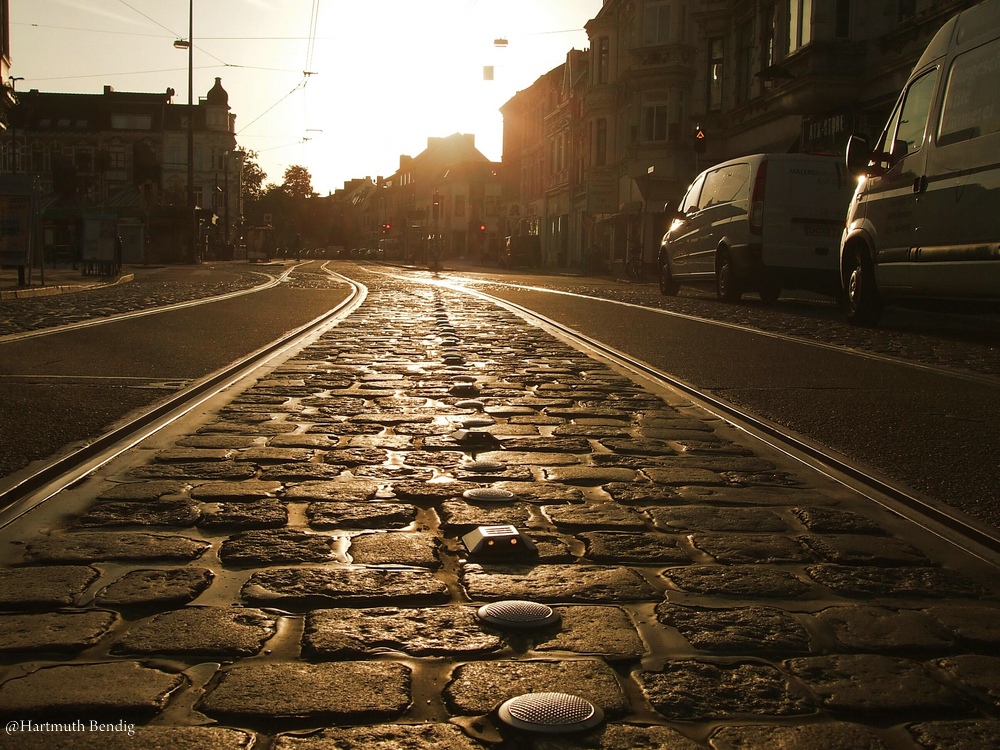 Sonnenaufgang in der Stadt