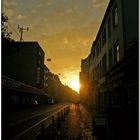 Sonnenaufgang in der Stadt