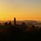 Sonnenaufgang in der Südsteiermark bei Glanz an der Weinstraße