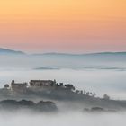 Sonnenaufgang in der Toskana