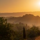 Sonnenaufgang in der Toskana