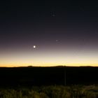 Sonnenaufgang in der Uyuni - Salzwüste