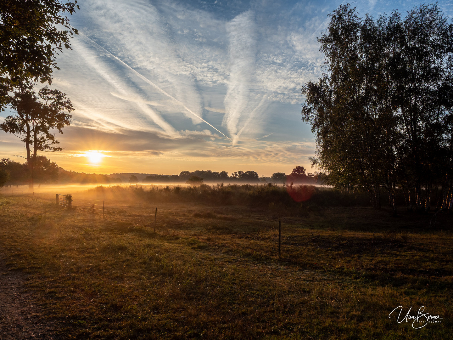 Sonnenaufgang in der Wahner Heide