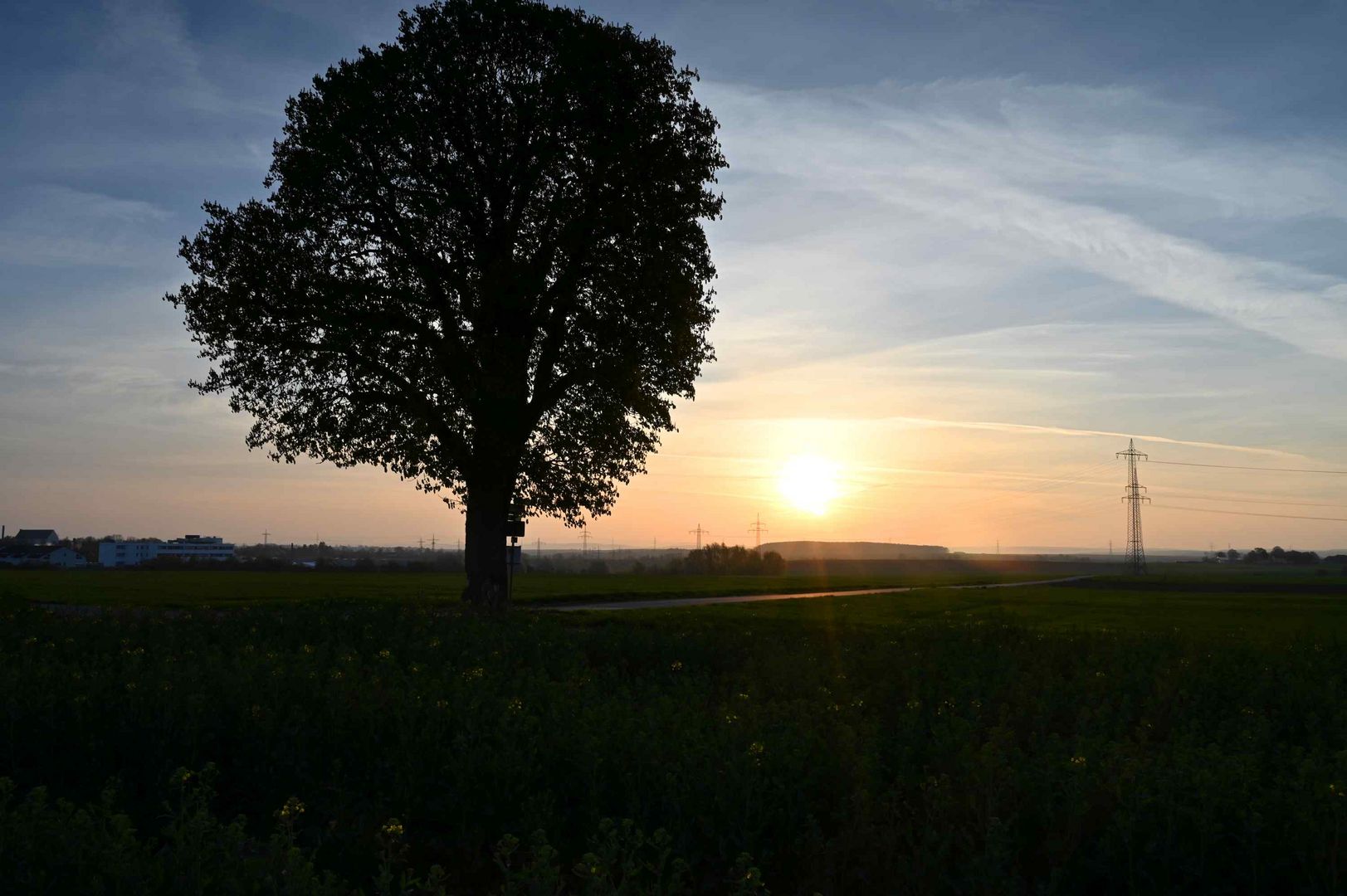 Sonnenaufgang in der Wetterau