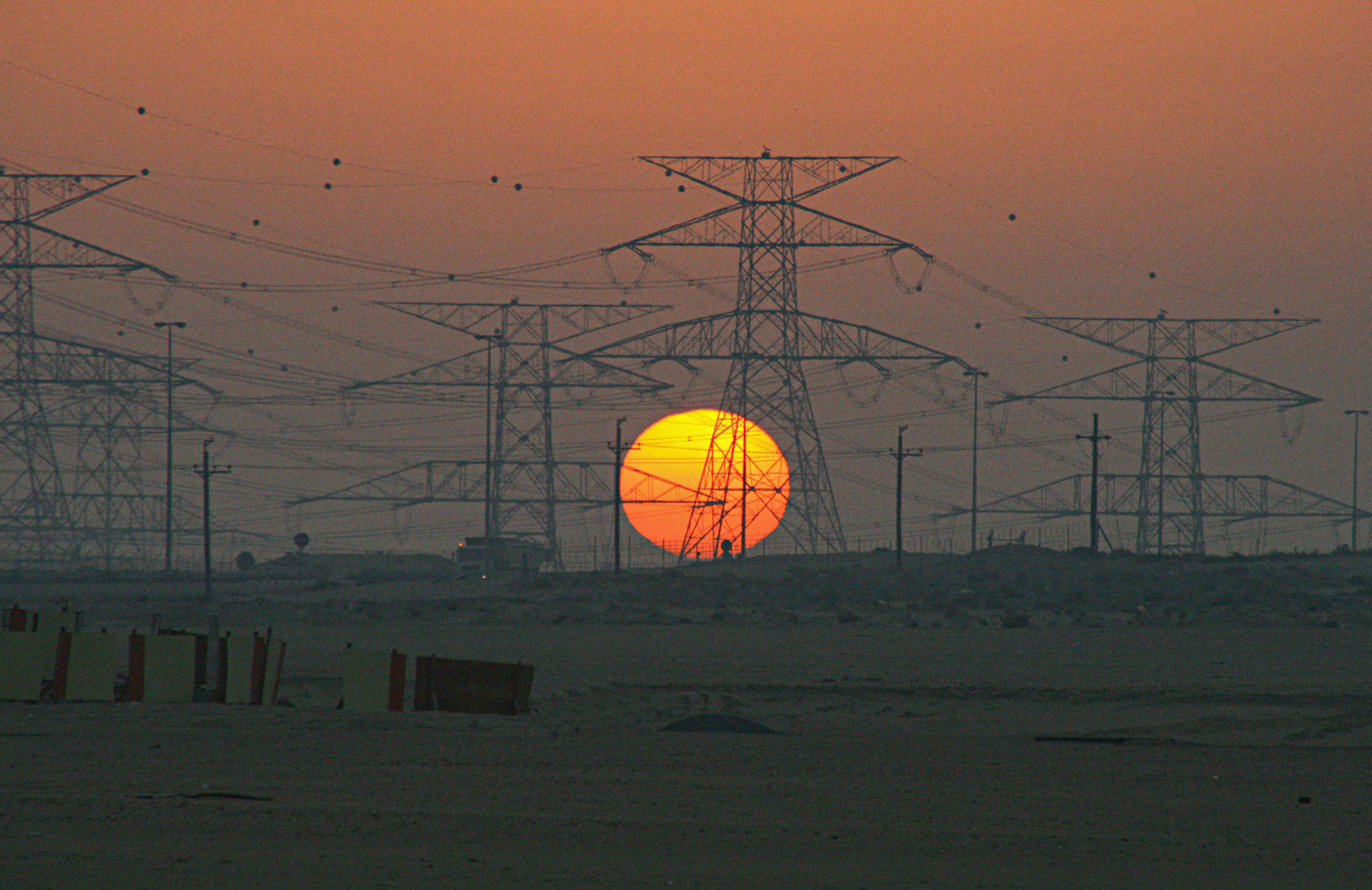 Sonnenaufgang in der Wüste