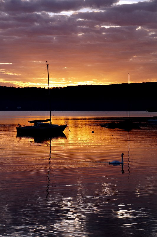 Sonnenaufgang in Diessen am Ammersee