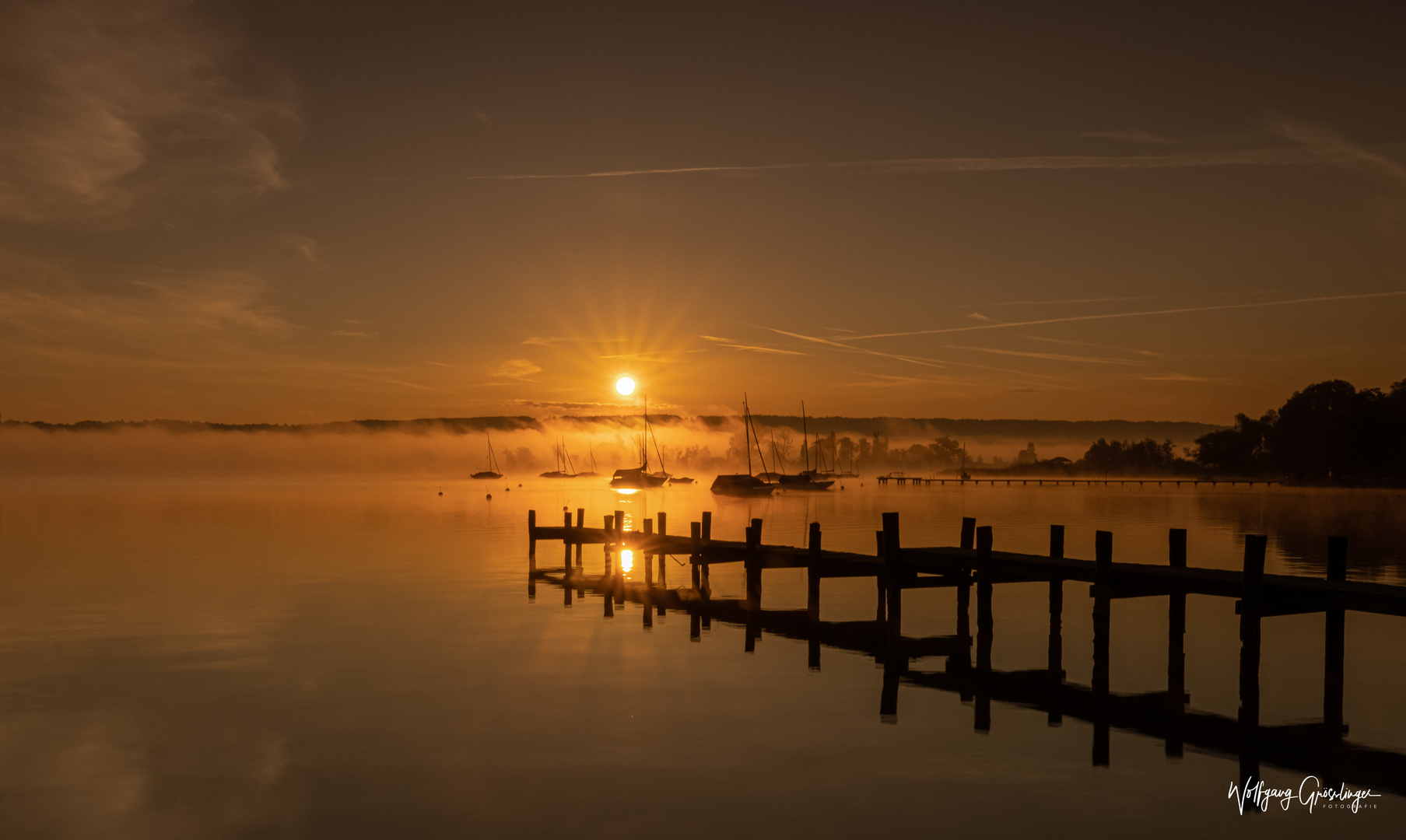 Sonnenaufgang in Diessen am Ammersee