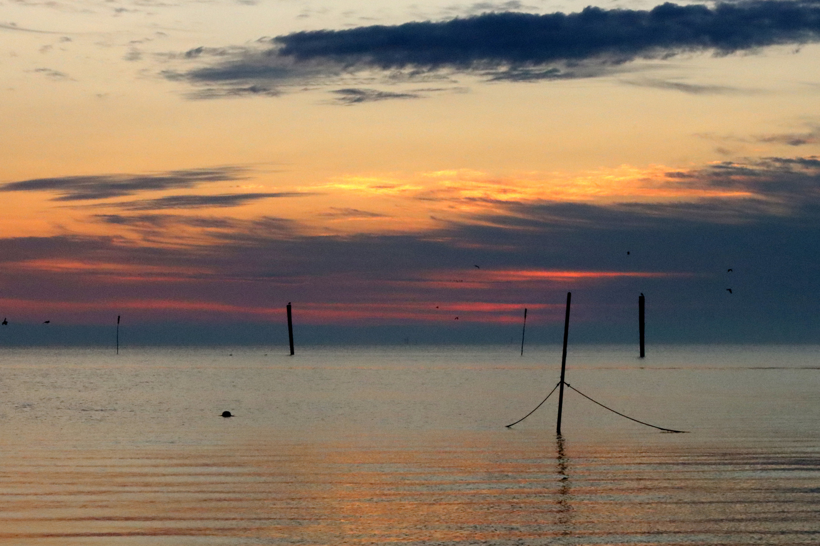 Sonnenaufgang in Dornumersiel