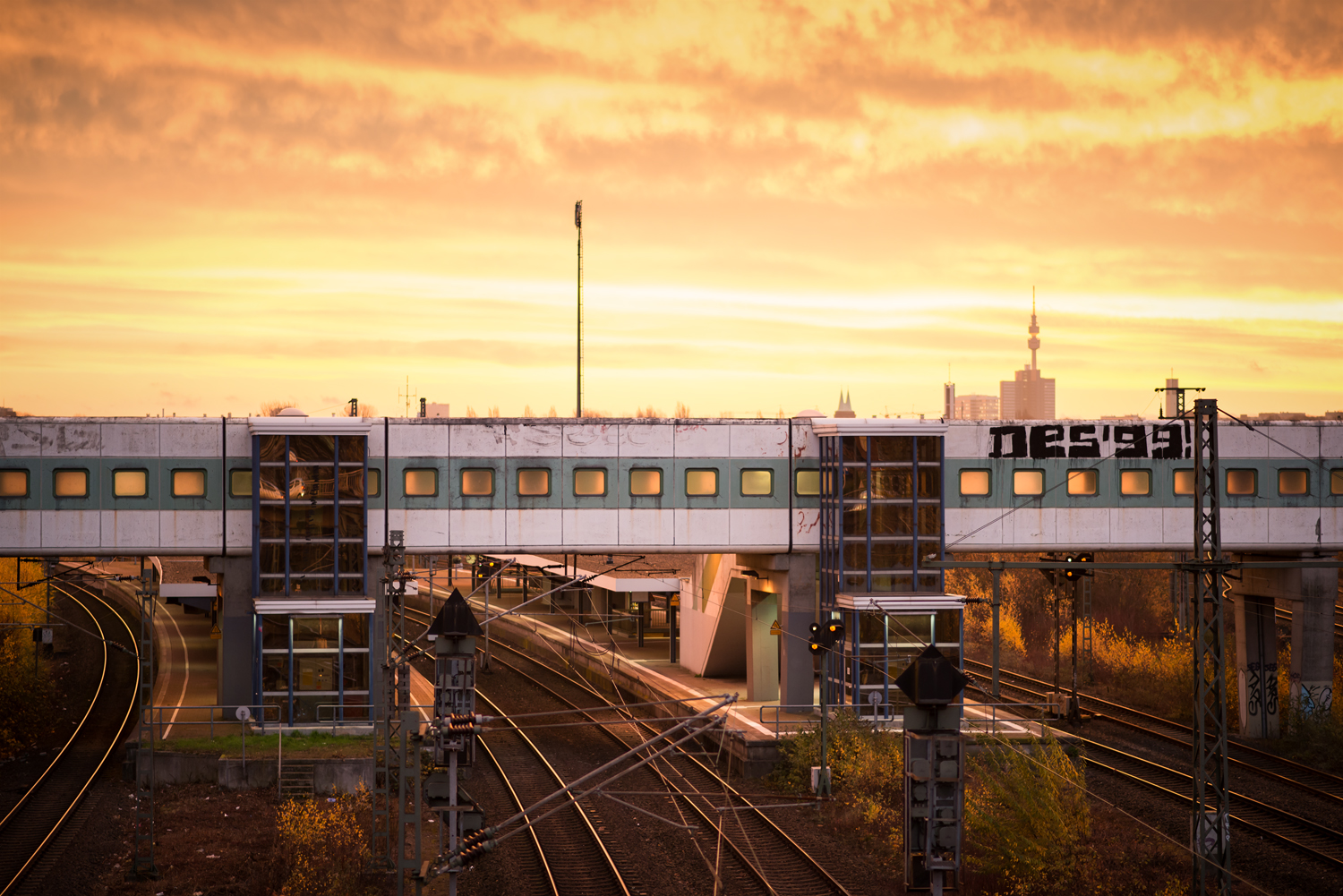 Sonnenaufgang in Dorstfeld