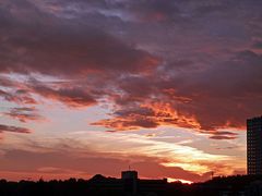 Sonnenaufgang in Dortmund