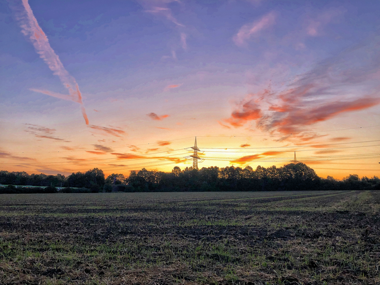 Sonnenaufgang in Dortmund-Oespel