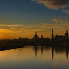 Sonnenaufgang in Dresden