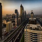 Sonnenaufgang in Dubai