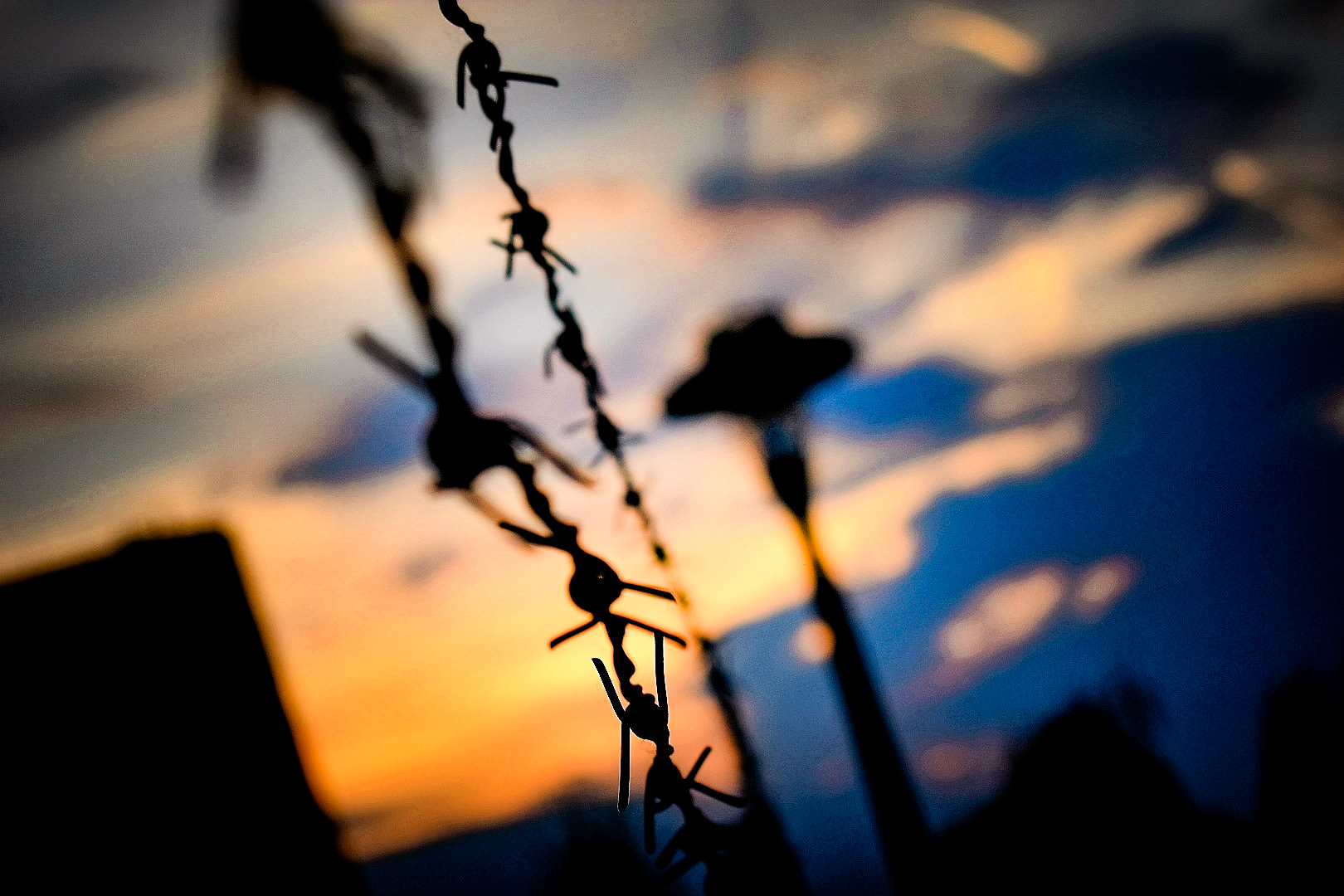 Sonnenaufgang in Düsseldorf 