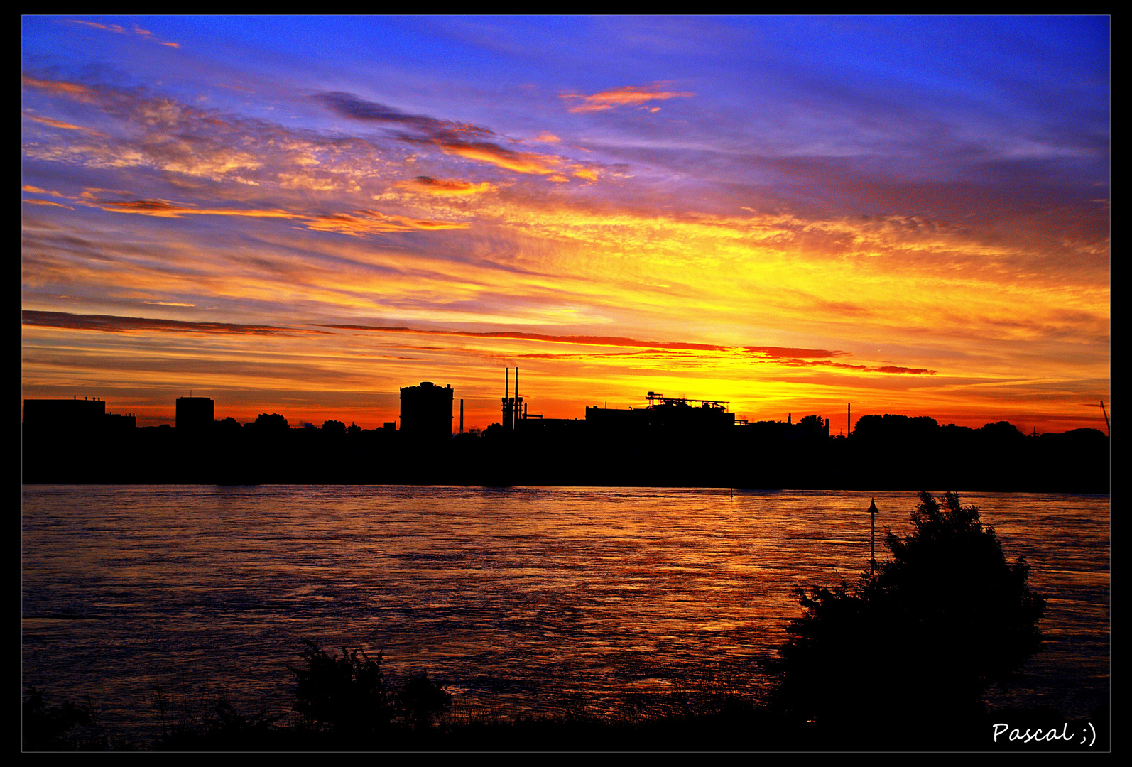 Sonnenaufgang in Duisburg 5.10Uhr