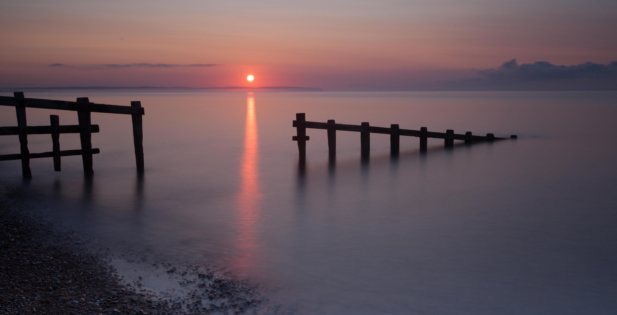 Sonnenaufgang in East Sussex
