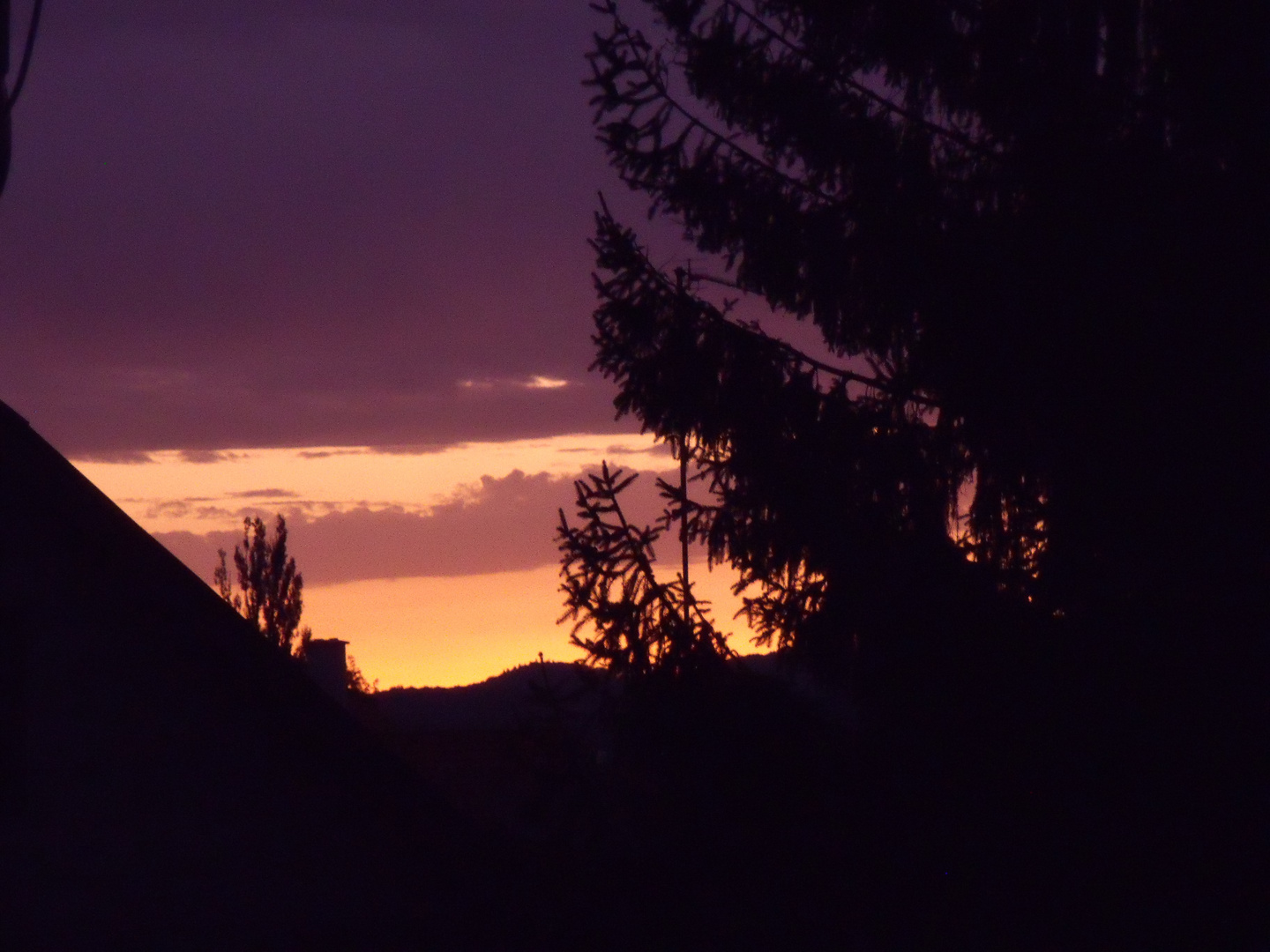 Sonnenaufgang in Eichgraben 2 (Wienerwald)