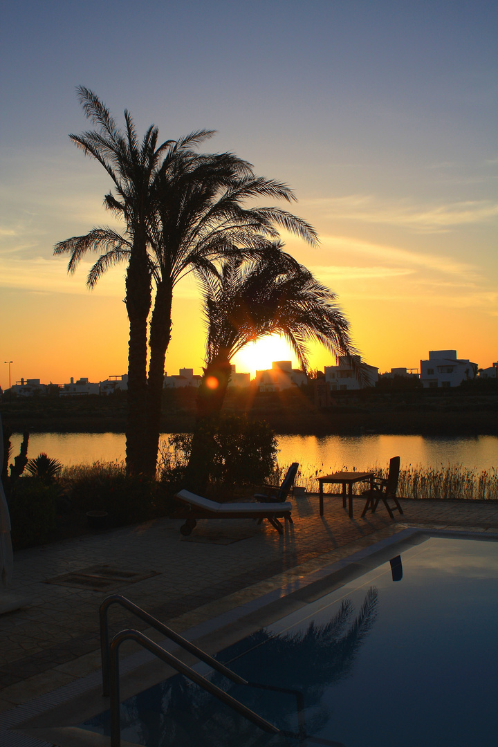 Sonnenaufgang in El-Gouna