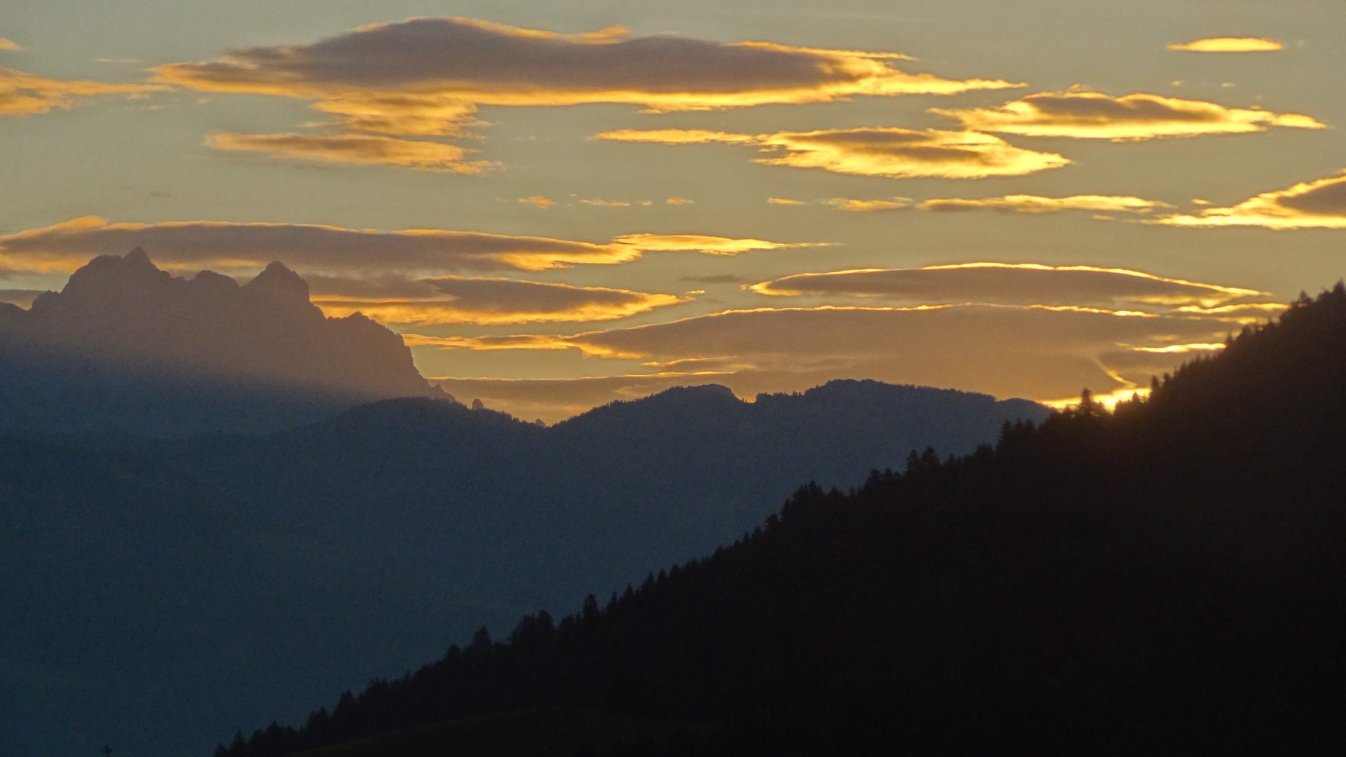 Sonnenaufgang in Ellmau Tirol