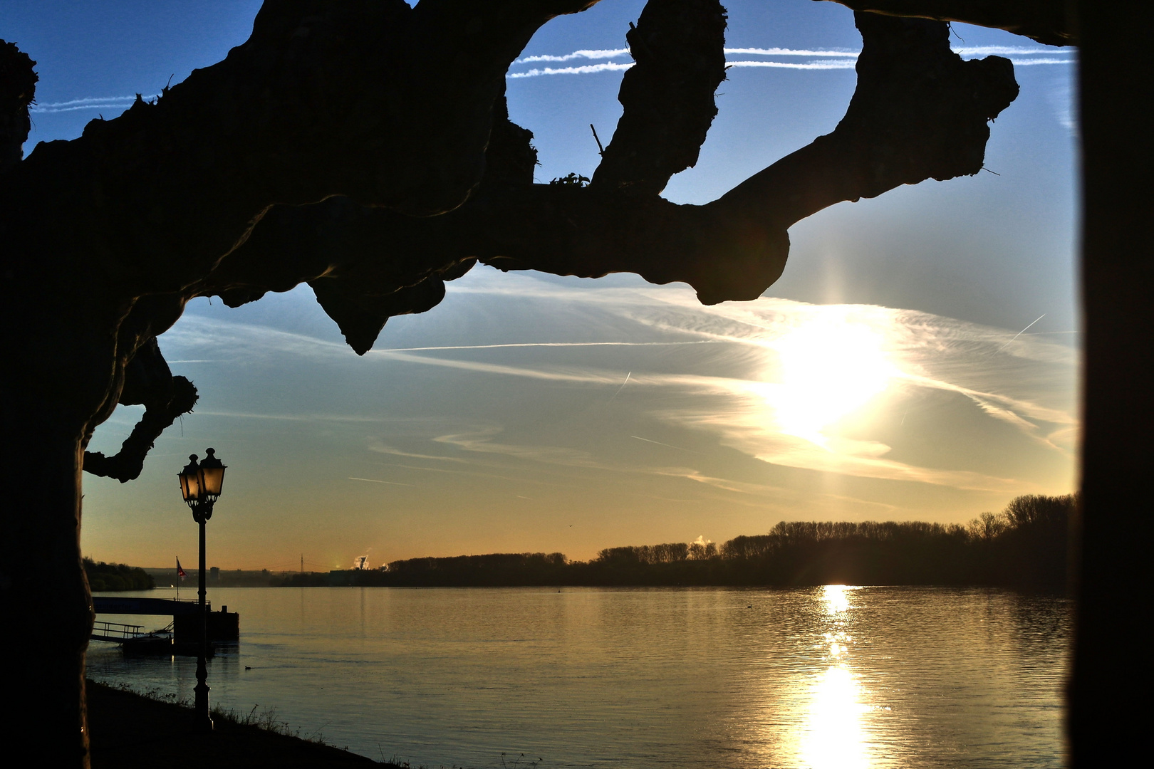 Sonnenaufgang in Eltville