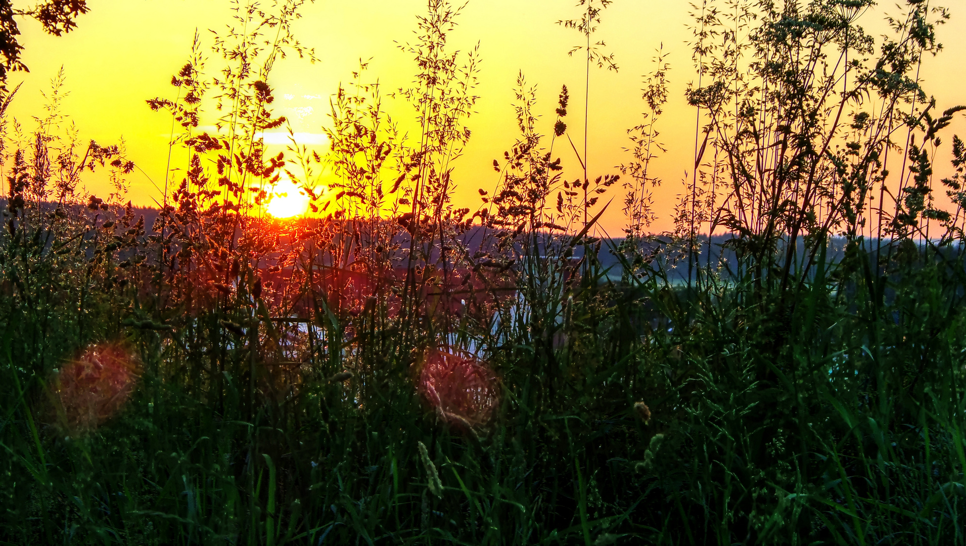 Sonnenaufgang in Erbendorf