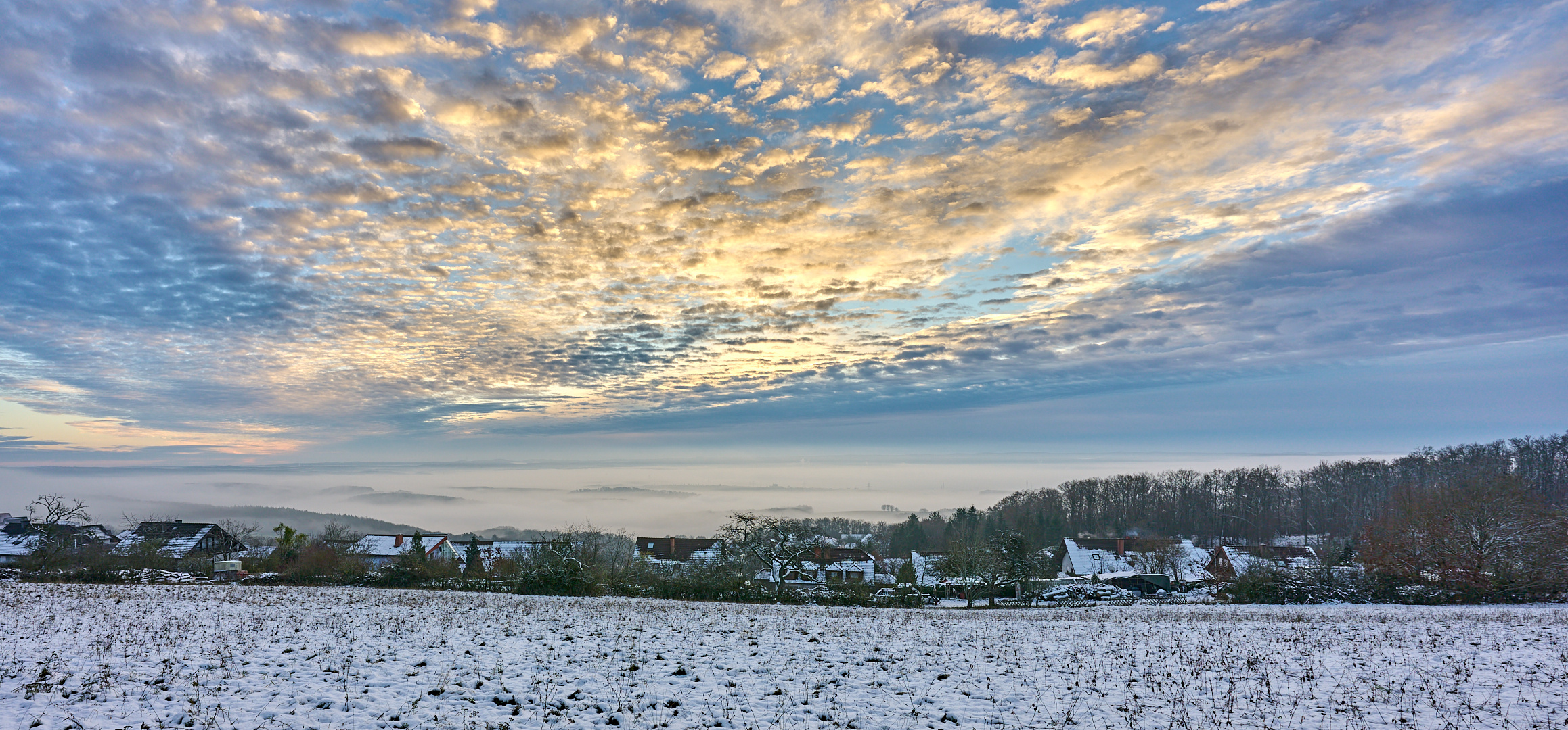 Sonnenaufgang in Eulenbis, bei der unten angehängten Aufnahme war ich ca.100m tiefer, es war...