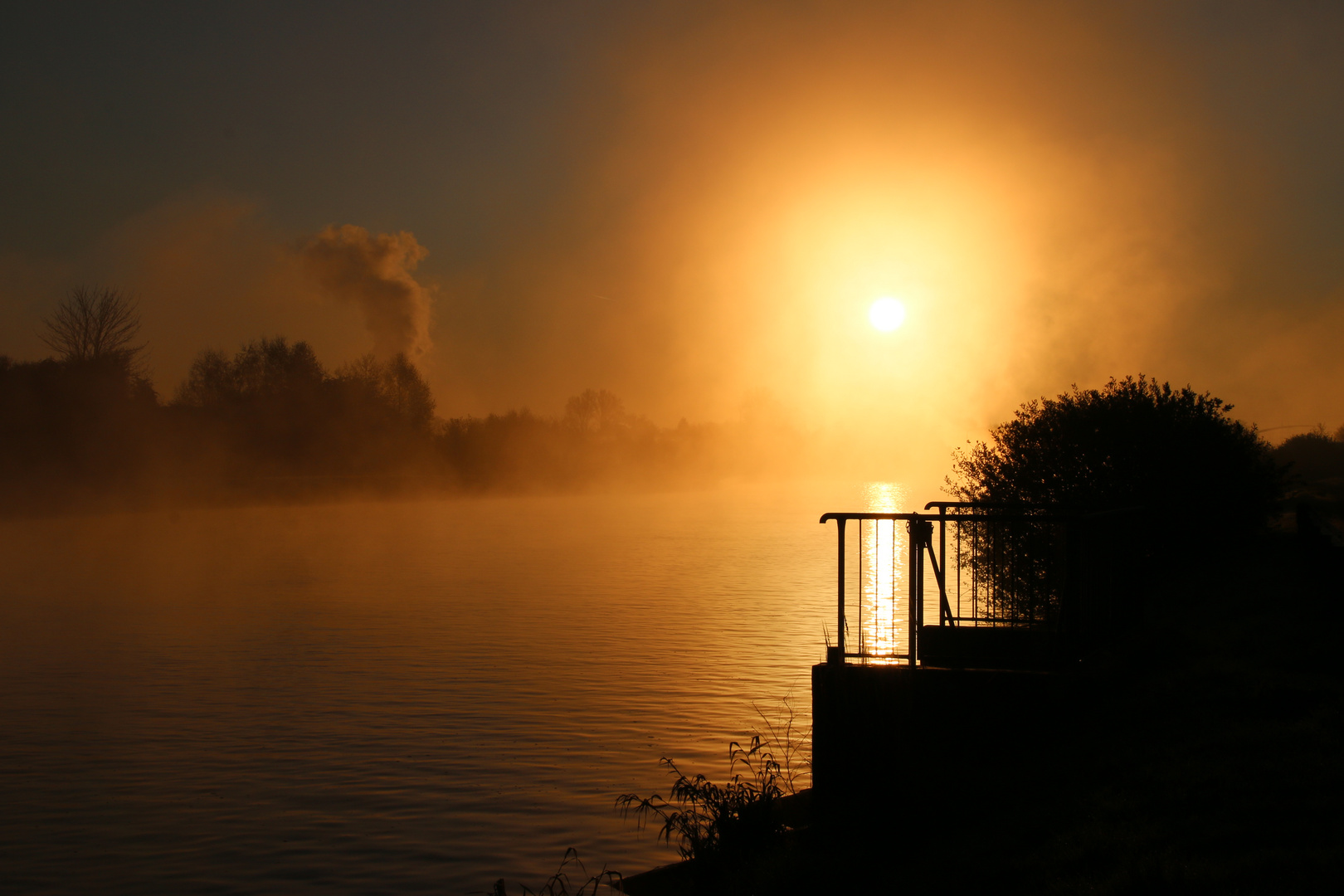 Sonnenaufgang in Fallersleben