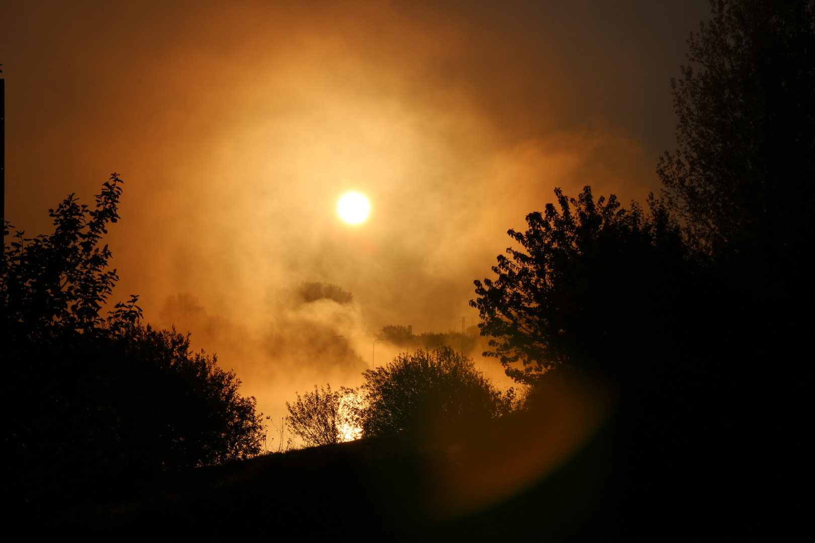 Sonnenaufgang in Fallersleben II