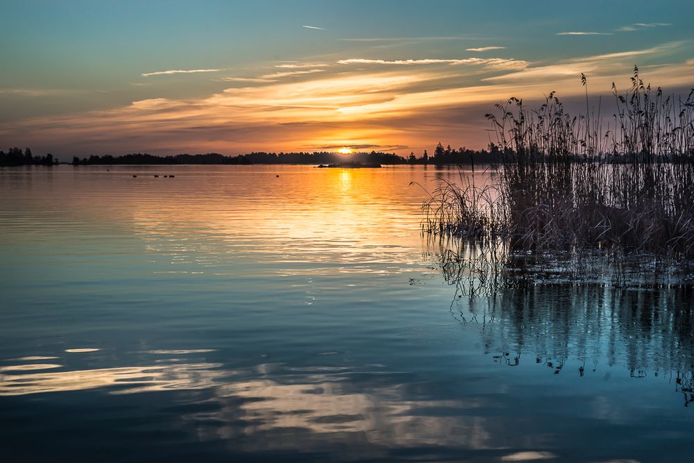 Sonnenaufgang in Figeholm