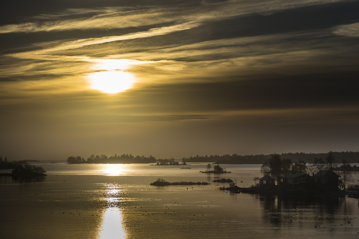 Sonnenaufgang in Figeholm