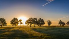 Sonnenaufgang in Folmhusen