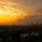 Sonnenaufgang in Frankfurt am Main