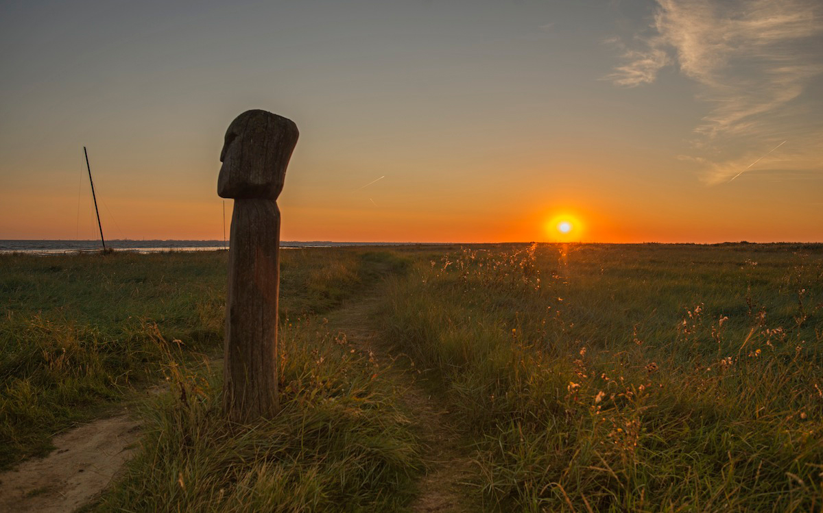 Sonnenaufgang in Friesland