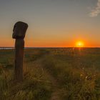 Sonnenaufgang in Friesland