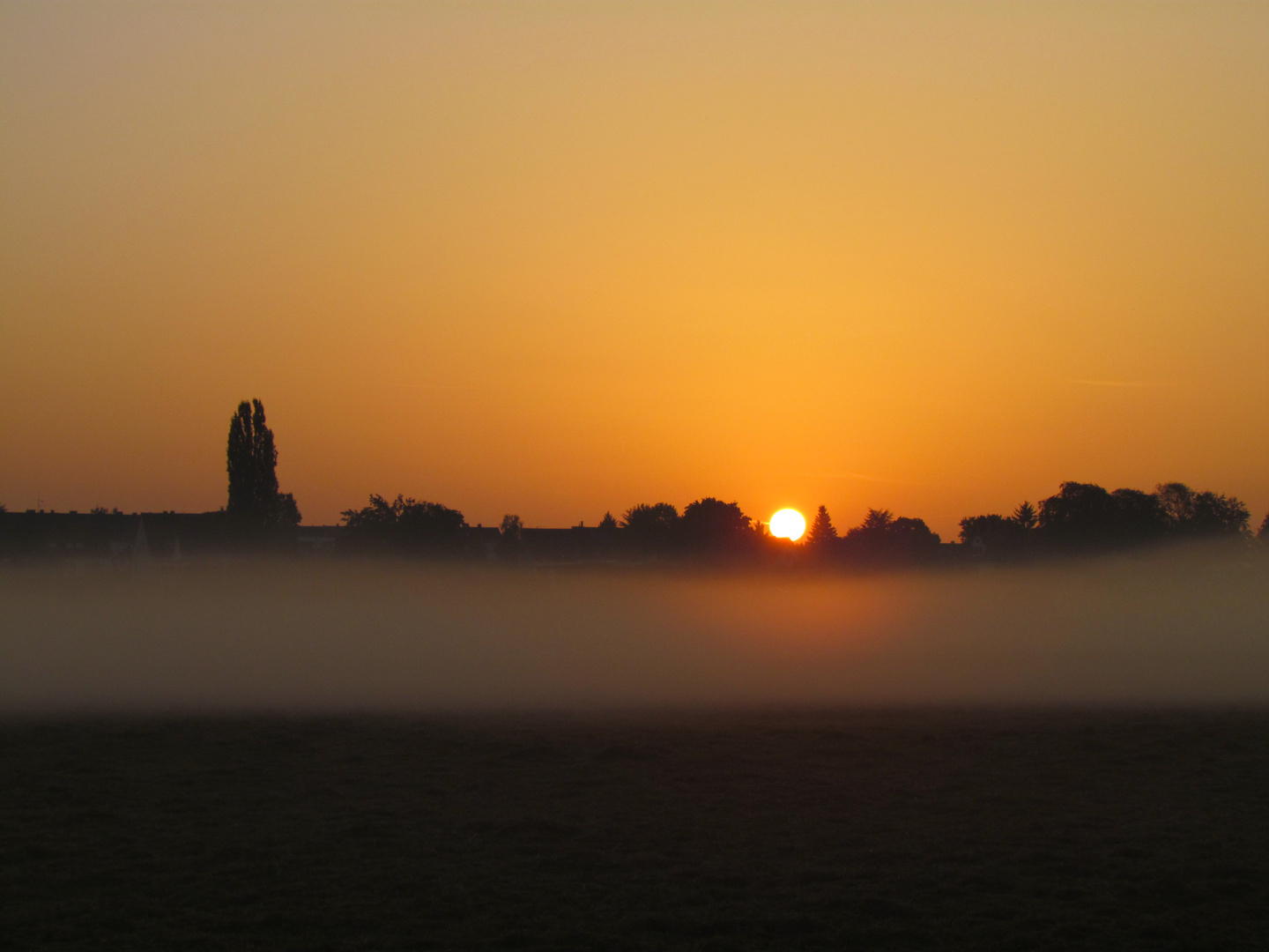 Sonnenaufgang in Fürth