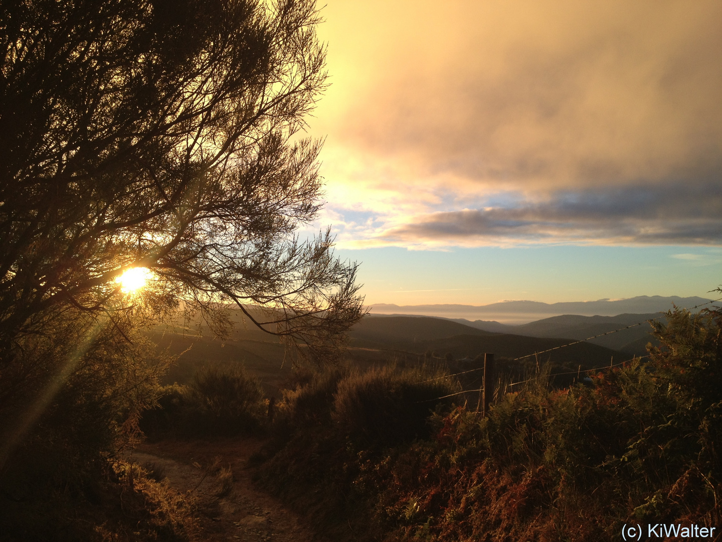 Sonnenaufgang in Galicien