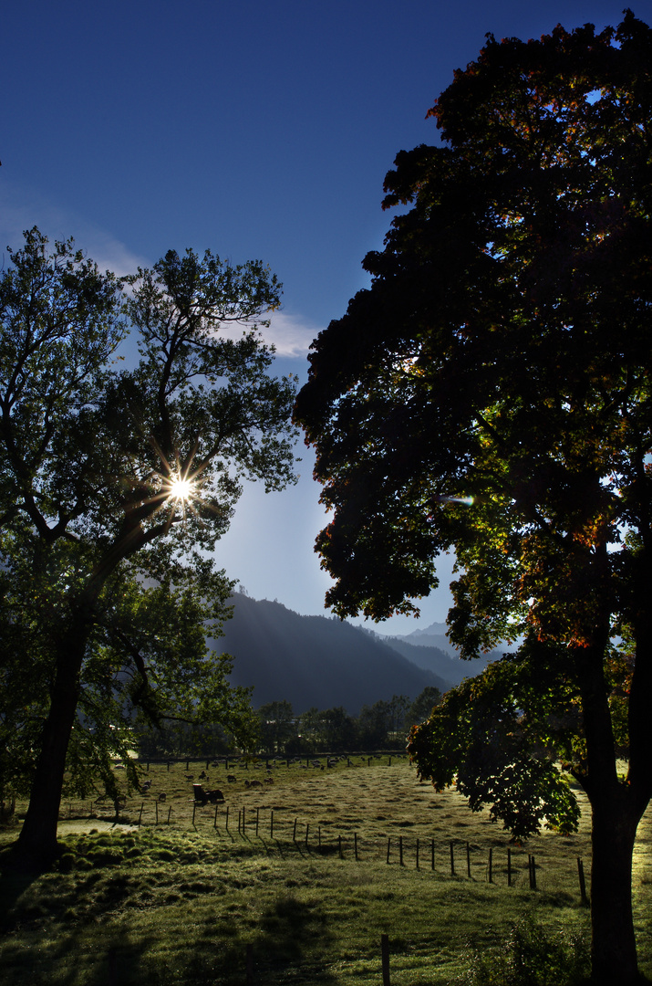 sonnenaufgang in Garmisch