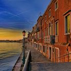 Sonnenaufgang in Giudecca, Venetien, Italien