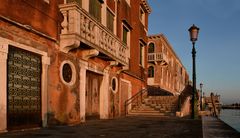 Sonnenaufgang in Giudecca, Venetien, Italien