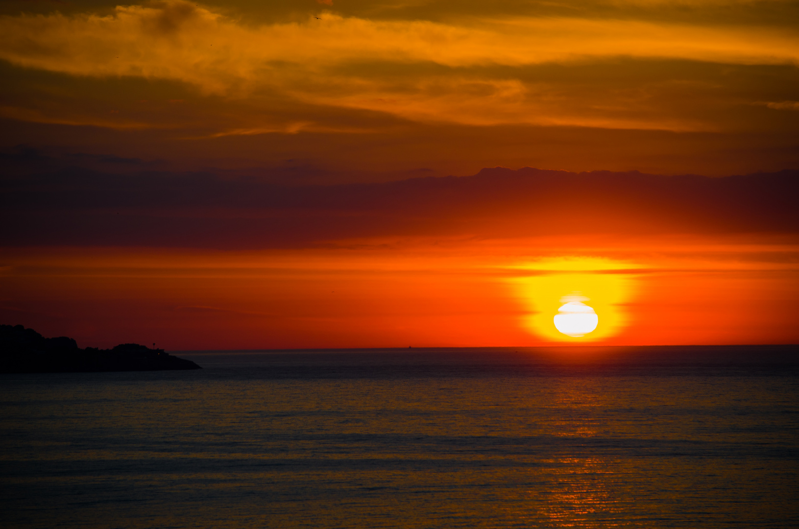 Sonnenaufgang in Giverola 2, Spanien