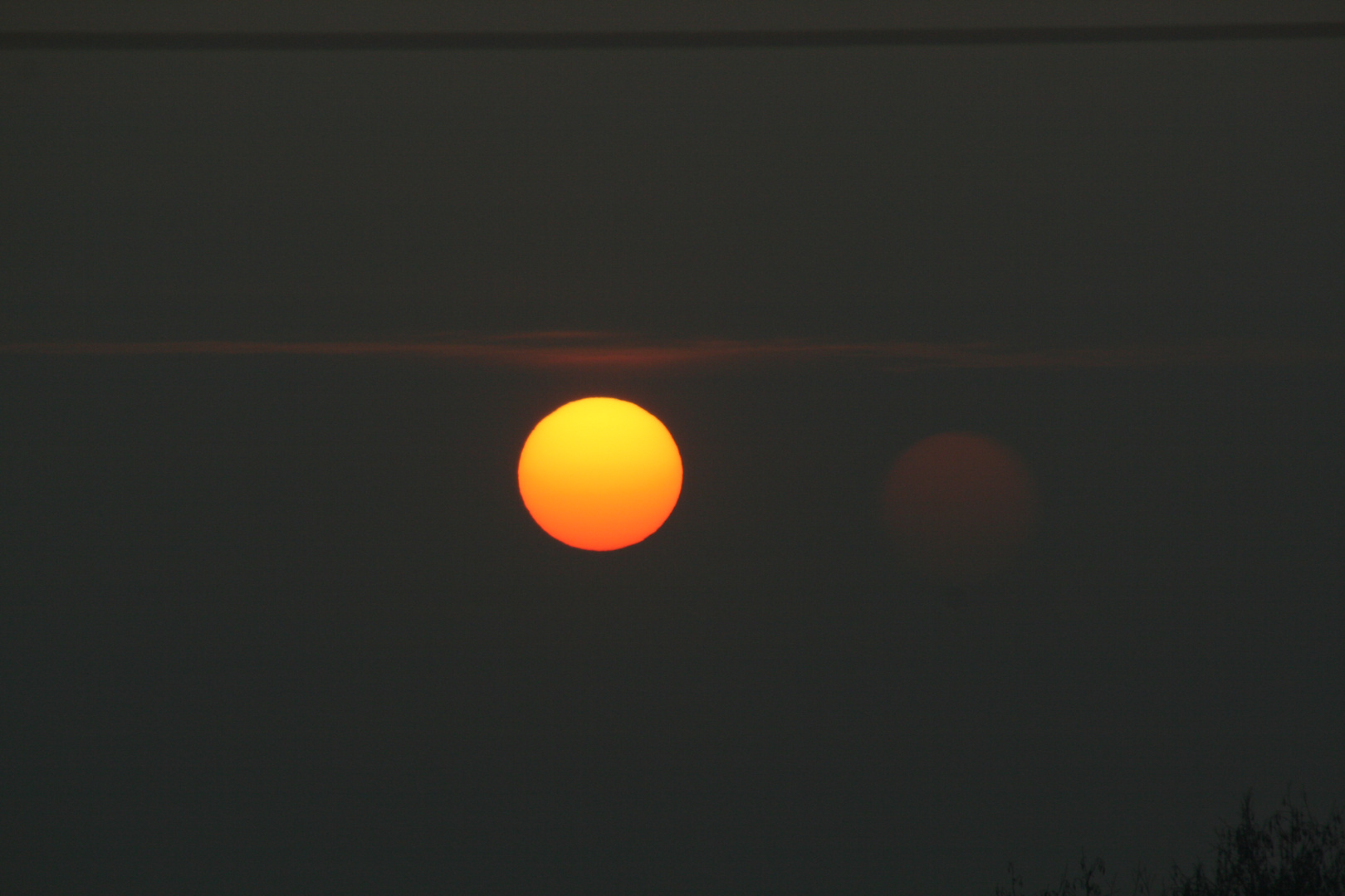 Sonnenaufgang in Glauchau