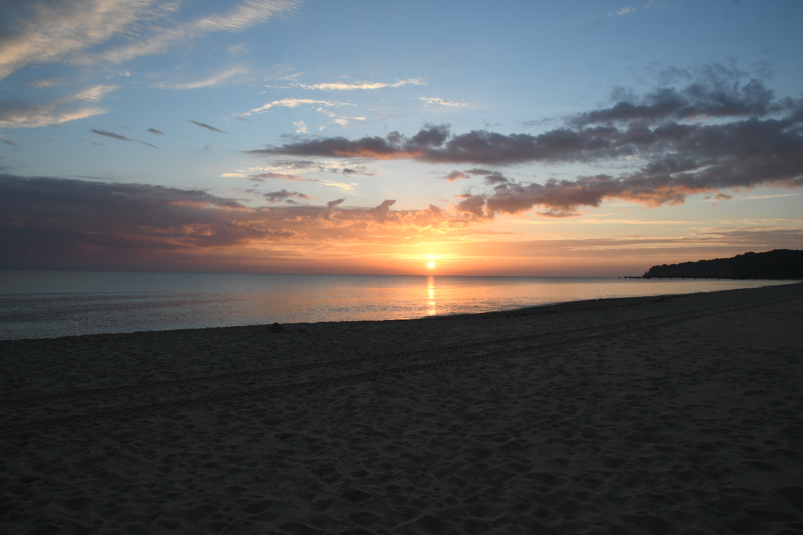 Sonnenaufgang in Göhren