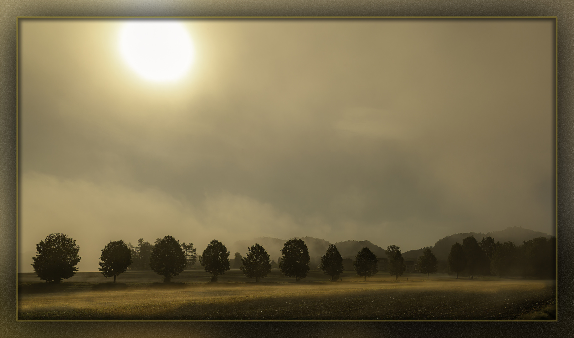 Sonnenaufgang in Gohrisch