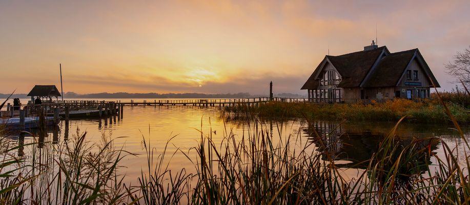 Sonnenaufgang in Gold.
