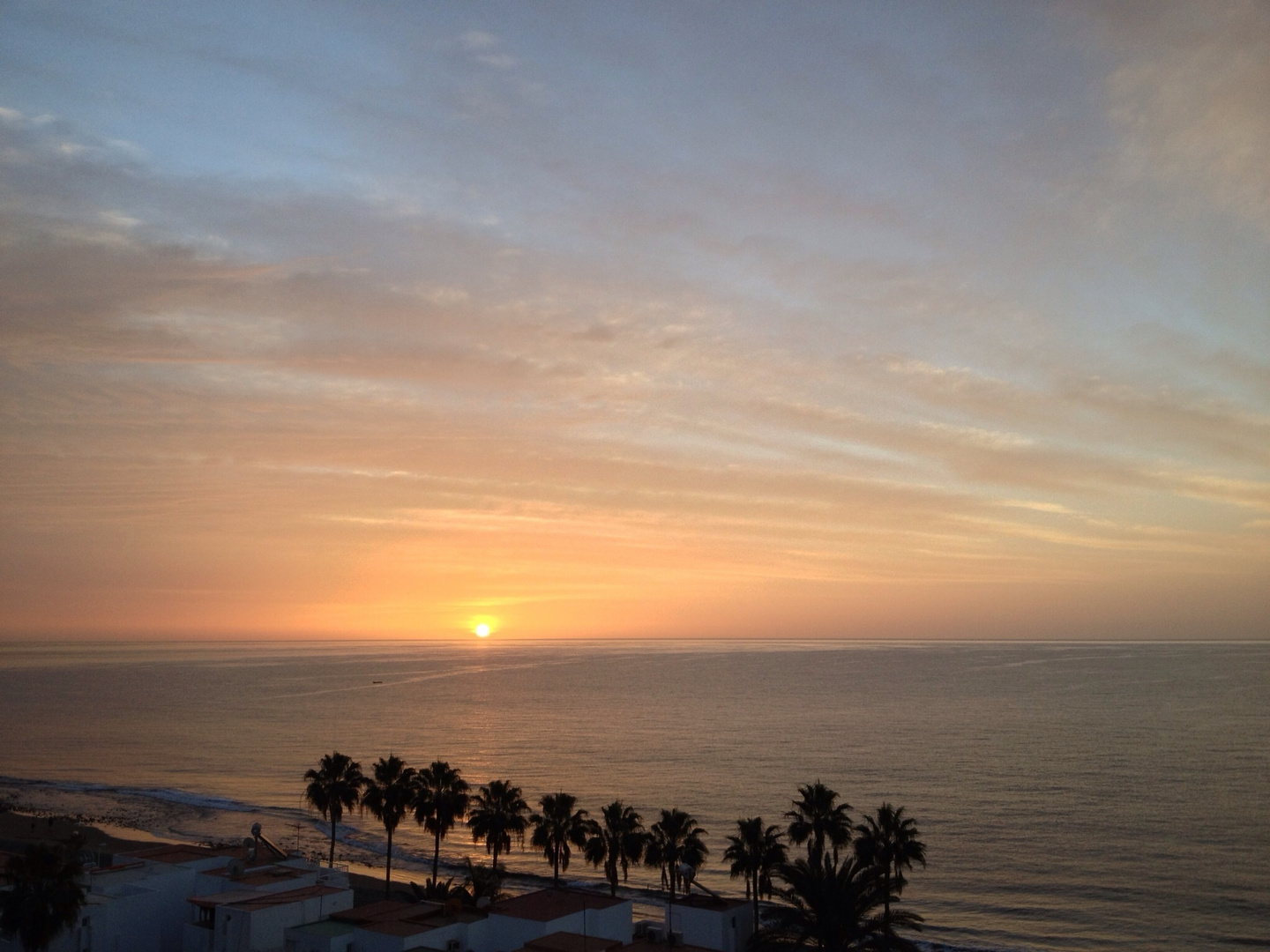 Sonnenaufgang in Gran Canaria 2012